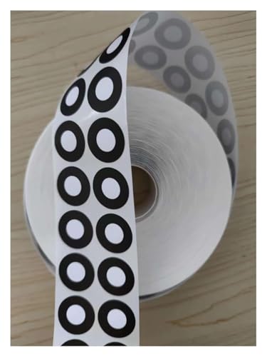 DARZYS 3D Scanning Marker, 3D Scanning Dots, for 3D Scanner Non-Reflective 3D Scanning Markers Dots Stickers Positioning Targets for 3D Scaner(in 12 Out 18mm(3000))
