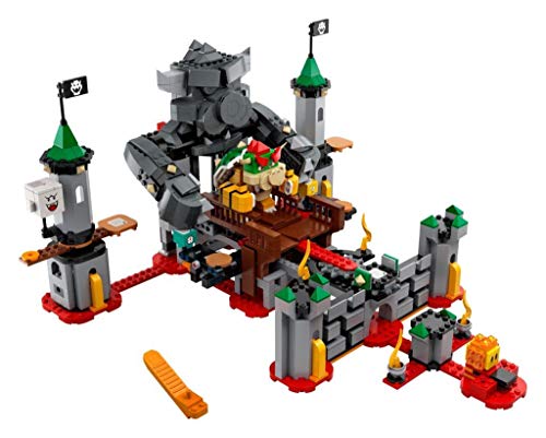 LEGO Super Mario Bowser’s Castle Boss Battle Expansion Set 71369 Building Kit; Collectible Toy for Kids to Customize Their Super Mario Starter Course (71360) Playset (1,010 Pieces)