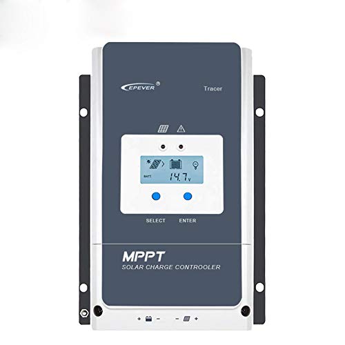 EPEVER 60A MPPT Solar Charge Controller Tracer-an Series High-Power Charge Controllers Compatible with 12V/24V/36V/48V Lead-Acid and Lithium Batteries (60A)