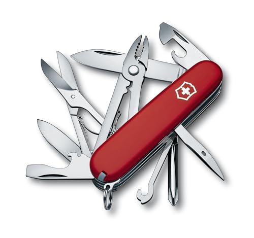 Victorinox Swiss Army Multi-Tool, Tinker Pocket Knife , Red, 91mm