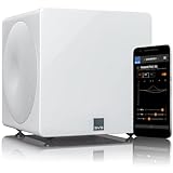 SVS 3000 Micro Sealed Subwoofer with Fully Active Dual 8-inch Drivers (Piano Gloss White)