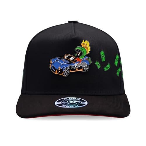 XCAP Hat Marvin Money Black Baseball Cap - Premium Hat for Men and Women, Ball Caps for Men for Any Occasion, Marvin Money Trucker Hat, Gorra para Hombre Ajustable