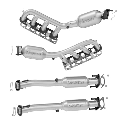CIRconvert Catalytic Converter Compatible with Nissan Titan 2004-2014, 2004-2010 Infiniti QX56, 2008-2012 Nissan Pathfinder Catalytic Convertor (EPA Compliant)