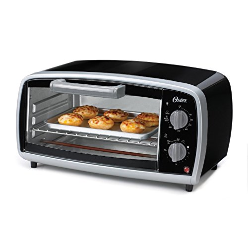 Oster Toaster Oven, 4 Slice, Black (TSSTTVVG01)