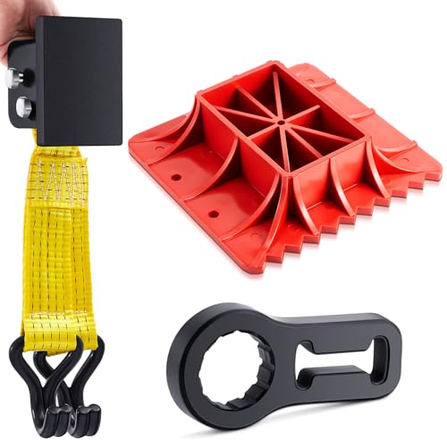 BBTO Jack Base Stand and Handle Bar Protector and High Lift Jack Accessories, 5000 Pound Capacity Fit for High Lift Jacks Farm Jacks Lifts