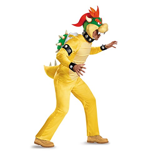 Adult Nintendo Super Mario Bowser Deluxe Costume