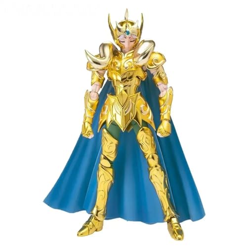 daitoy Figure Model Saint Seiya Myth Cloth Ex Gold Aries Mu with Head Metal Armor PVC Action Saint Figure Metal Model Toys