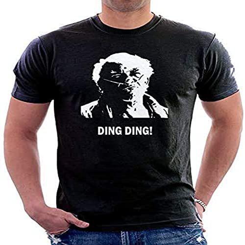 KIZLANC Breaking Bad Heisenberg Ding Ding Crystal Meth Hector Salamanca T-Shirt XL Black