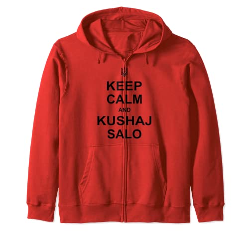Salo is the favourite food of the UKrainers and Russians Zip Hoodie