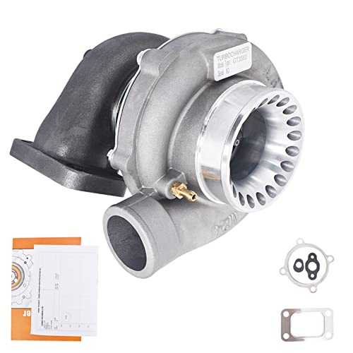 TurboCharger T3 4-Bolt AR.70/63 600HP Anti-Surge Compressor Replacement for 2.5L-6.0L Engines GT3582 GT35 GT3582R