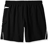 Speedo mens Swim Trunk Knee Length Marina ii volley 20 , Black/White, X-Large US