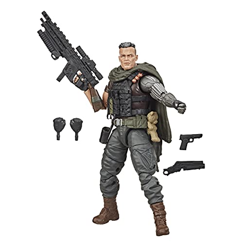 Marvel Hasbro Legends Series X-Men 15-cm Collectible Cable Action Figure Toy, Includes 5 Accessories, for Children Aged 14 and Up
