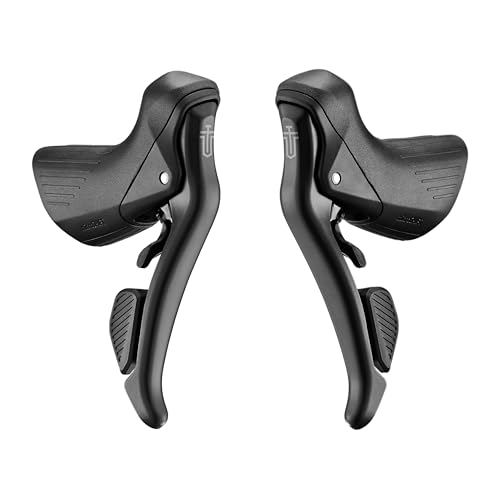 microSHIFT Sword Black Drop Bar Shifter/Brake Lever Set - 2 x 9-Speed, Black