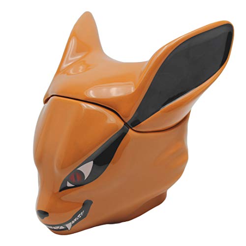 ABYSTYLE Naruto Shippuden Kurama Nine Tailed Fox 3D Ceramic Coffee Tea Mug 13 Oz. Anime Manga Drinkware Home & Kitchen Gift