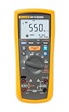 Fluke 1587 FC 2-in-1 Insulation Multimeter, True-RMS, Selectable Insulation Test Voltages Up To 1000 V, Pi/DAR Timed Ratio Tests, Measures Frequency, Includes Low-Pass Filter For Motor Drive VFD