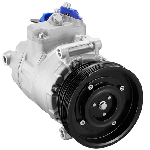BDFHYK Air Conditioning 198567 A/C Compressor with Clutch Compatible with Volkswagen Jetta 2005-2014, Passat 2012-2014, Golf 2010-2014, Bora Beetle Rabbit,Compatible with TT RS Quattro 2012-2013