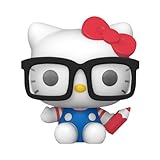 Funko POP! Sanrio: Hello Kitty - Hello Kitty Nerd - Collectable Vinyl Figure - Gift Idea - Official Merchandise - for Kids & Adults - Anime Fans - Model Figure for Collectors and Display