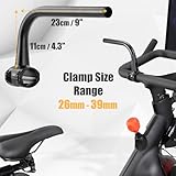 CyclingDeal One Pair of Handlebar Extenders for Indoor Exercise Bike - Great Handlebar Extension Accessory for Peloton - Compatible with Bicycle Handlebar Grips