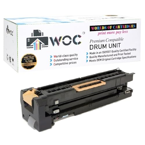 WOC Remanufactured Drum (Imaging) Unit Replacement for Xerox 013R00589 (Black) for Use in CopyCentre C123 / C128 / 133 & WorkCentre M123 / M128 / 133 & WorkCentre Pro 123 / 128 / 133