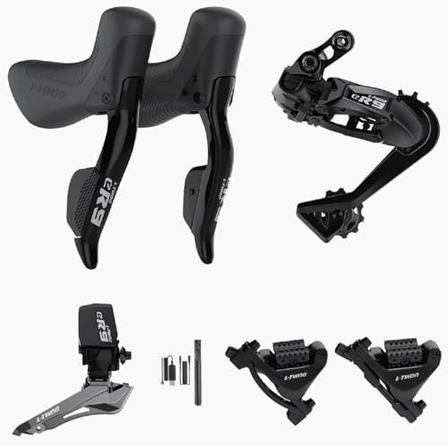 LTWOO eR9 Road Bike Electronic Groupset, Aluminum Alloy, Hydraulic Disc Brake, 2*10/11/12 Speed Adjustment