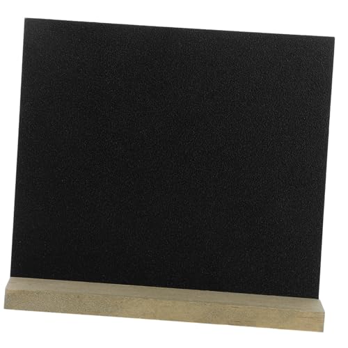 FUNOMOCYA 10PCS Double Sided Wooden Chalkboard Signs for Tabletop Display Blackboards for Weddings Parties Events and Menu Pricing Portable Message Boards