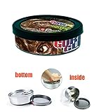 Self-Seal Cali Tin Can, Pressitin Cans with Ring Lid and Label, Side Stickers, Tin Tuna Can - No Tools Needed - 100ml/3.5g (20 Sets)