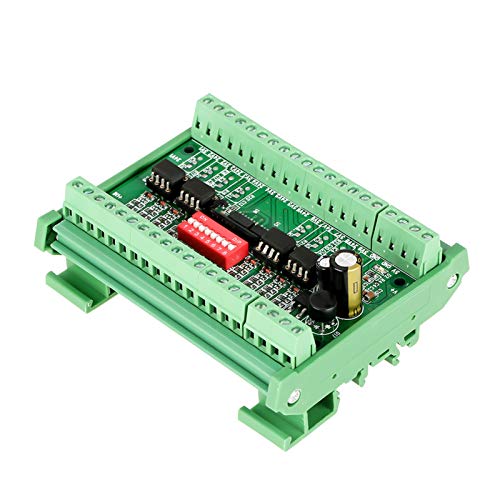Torvex Signal Converter Module, 8-Channel Level Shifter, NPN PNP to NPN 5V 24V Square Wave Adapter, 10MHz Frequency Converter Board, Digital Signal Interface Module