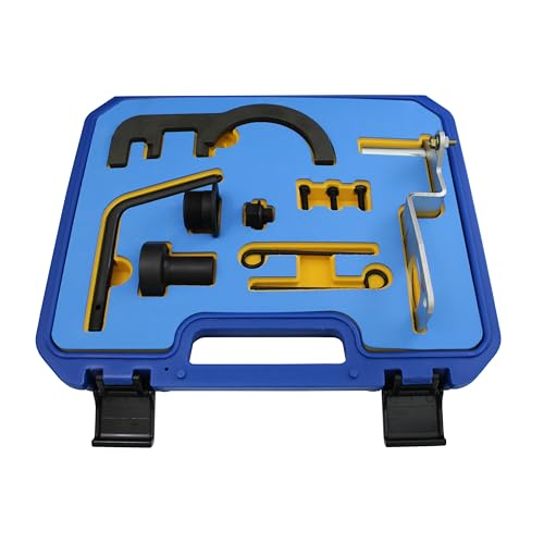 CTA Tools 8812 Diesel Timing Tool Kit Compatible with BMW N47, N57 Engines,Includes Camshaft Setting Plate, Flywheel Locking Pin, Crankshaft Turning Tool, High-Pressure Pump Sprocket Retaining Tool