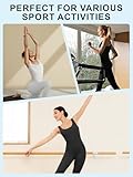 speerise Women Slimming Sleeveless Bodysuit Tank Leotard Jumpsuits Romper for Women, Girls for Gym, Yoga, Workout, Ballet