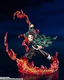 TAMASHII NATIONS - Demon Slayer: Kimetsu no Yaiba - Tanjiro Kamado Total Concentration Breathing, Bandai Spirits FiguartsZERO Collectible Statue