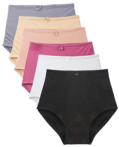 Barbra Lingerie Women's High-Waist Light Tummy Control Girdle Panties (4XL, Durable Shine)