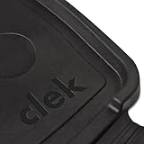 Clek Mat-Thingy Car Seat Protector Featuring LATCH-Compatible Design with Anti-Spill and Compression Damage Protection, Black