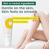 SUZUKI HERB LABORATORY Hair Removal Cream with Pineapple and Soymilk, Made in Japan, 8.1 OZ