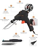 Soldering Iron Kit, NEWACALOX Soldering Gun Automatic Hand-held Solder gun Iron Kit Welding Tool, Desoldering Pump, Tweezers for Circuit Board, Home DIY, Electronic Repair