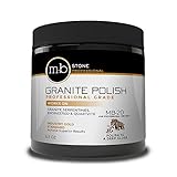 MB Stone MB-20 Polishing Kit - Granite Polish, Granite Polishing Tool, Stone Polish | Serpentines & Quartzite | Ready to Use Bundle with Hogs Hair Pads & Pad Driver, 8.5oz jar