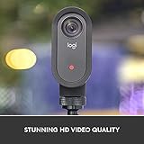 Logitech for Creators Mevo Start, Wireless Live Streaming Camera, 1080p HD Video Quality, Intelligent App Control, Stream via LTE or Wi-Fi - Black