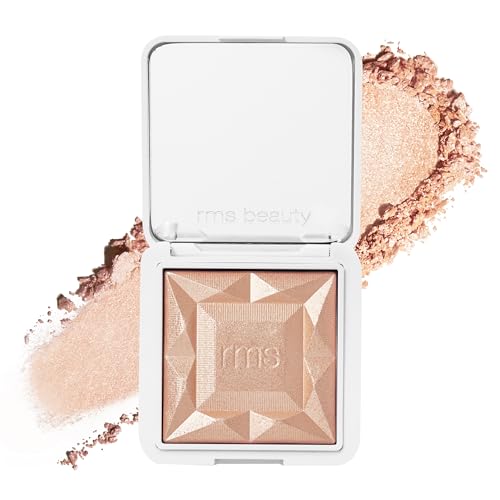 RMS Beauty ReDimension Hydra Dew Luminizer - Highlighter Makeup, Talc Free Powder & Gel Cream Highlighter, Body Shimmer Face Highlighters & Luminizers
