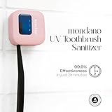 Mondano UV-C Toothbrush Sanitizer and Holder, Toothbrush Case - Manual/Electric Toothbrush Cover for Any Toothbrush Head - Rechargeable Toothbrush Travel Case, Tooth Brush Cover Cap for Home