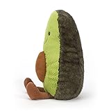 Jellycat Amuseables Avocado Stuffed Toy, Medium 12 inches - Vegetable Plush - Fun Gift Idea