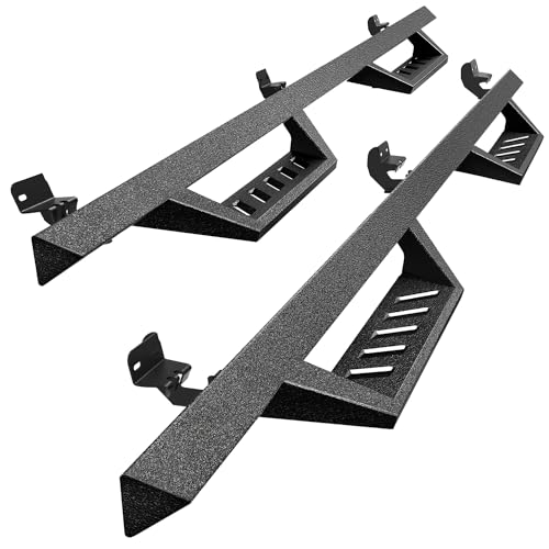 Tyger Auto LanderX Running Board Compatible with 2009-2018 Dodge Ram 1500; 2010-2024 2500 3500; 2019-2024 Classic | Crew Cab | TG-LX3D82348 | Drop Step Side Step Rail Nerf Bars