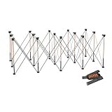 BORA Centipede CT15 36 inch Tall Portable Folding Workstand With Carry Strap, Collapsible Workbench, Construction table, Support, Sawhorse, 4Ft X 8Ft, 36 inch work height, 6000lb weight capacity