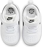 Nike Court Borough Low Recraft Baby/Toddler Shoes (DV5458-104, White/Black) Size 7