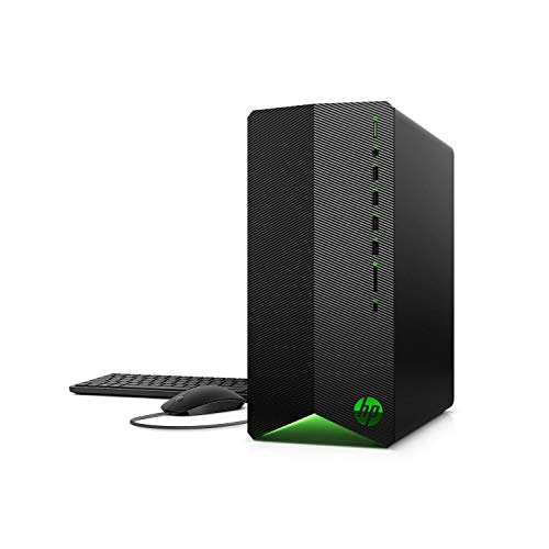 HP 2022 Pavilion Gaming Desktop, Intel Core i5-11400 6-Core Processor, NVIDIA GeForce GTX 1660 Super Graphics, 16GB RAM, 1TB PCIe NVMe SSD, HDMI, DisplayPort, DVI, USB Type-C, Windows 11 Home