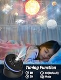 [6th Gen Upgraded] Planetarium Galaxy Projector, 13 in 1 Star Light Projector Starry Sleep Night Light with Dynamic Meteors,360° Rotation Nebula,4K HD&Large Scale Projection for Bedroom Decor，Kids