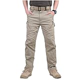 CARWORNIC Gear Men's Tactical Military Cargo Pants Stretch Cotton Outdoor Work Hiking Trousers with Multi-Function Pockets