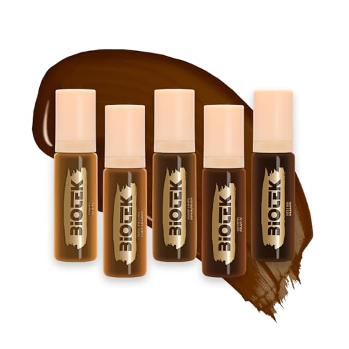 BIOTEK Brow Pigment Color for Long Lasting Makeup - Hybrid Long Lasting - Made in Italy (Kit Long Lasting) - Beauty Pouch Included