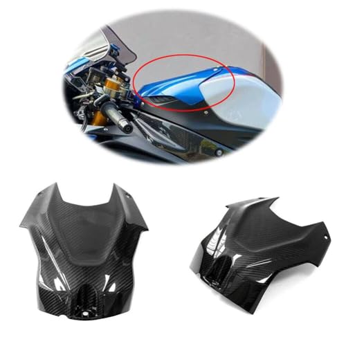 SeppDMV Motorcycle Tank Cover 100% Carbon Fiber Tank Airbox Cover Cowl Fairing for BMW S1000RR S1000R 2019 2020 2021 2022 2023 2024 2025 M1000RR 2021 2022 2023 2024 2025