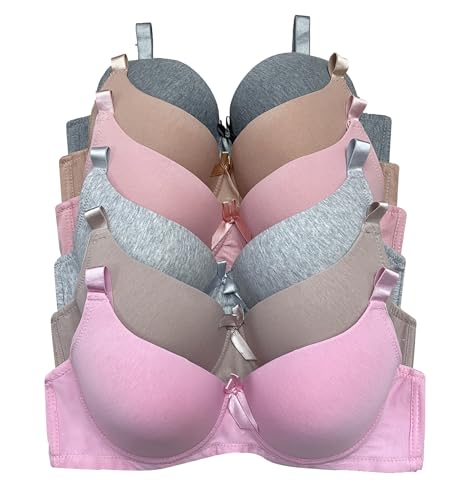 Viola's Secret Women's Bras 6 Pack - A to DD Cup (40B)