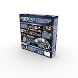 Mistborn Deckbuilding Game - Forge Alliances in Epic Metal-Burning Battles - Cooperative Card Game by Designer John - Immersive Strategic Gameplay