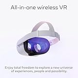 Oculus Quest 2 Advanced All-in-One Virtual Reality Gmaing VR Headset 128GB Set, White